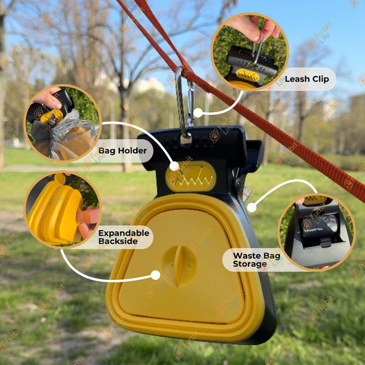 Furbit Life™ - No-Contact Dog-Waste Cleaner with Waste Bag Dispenser